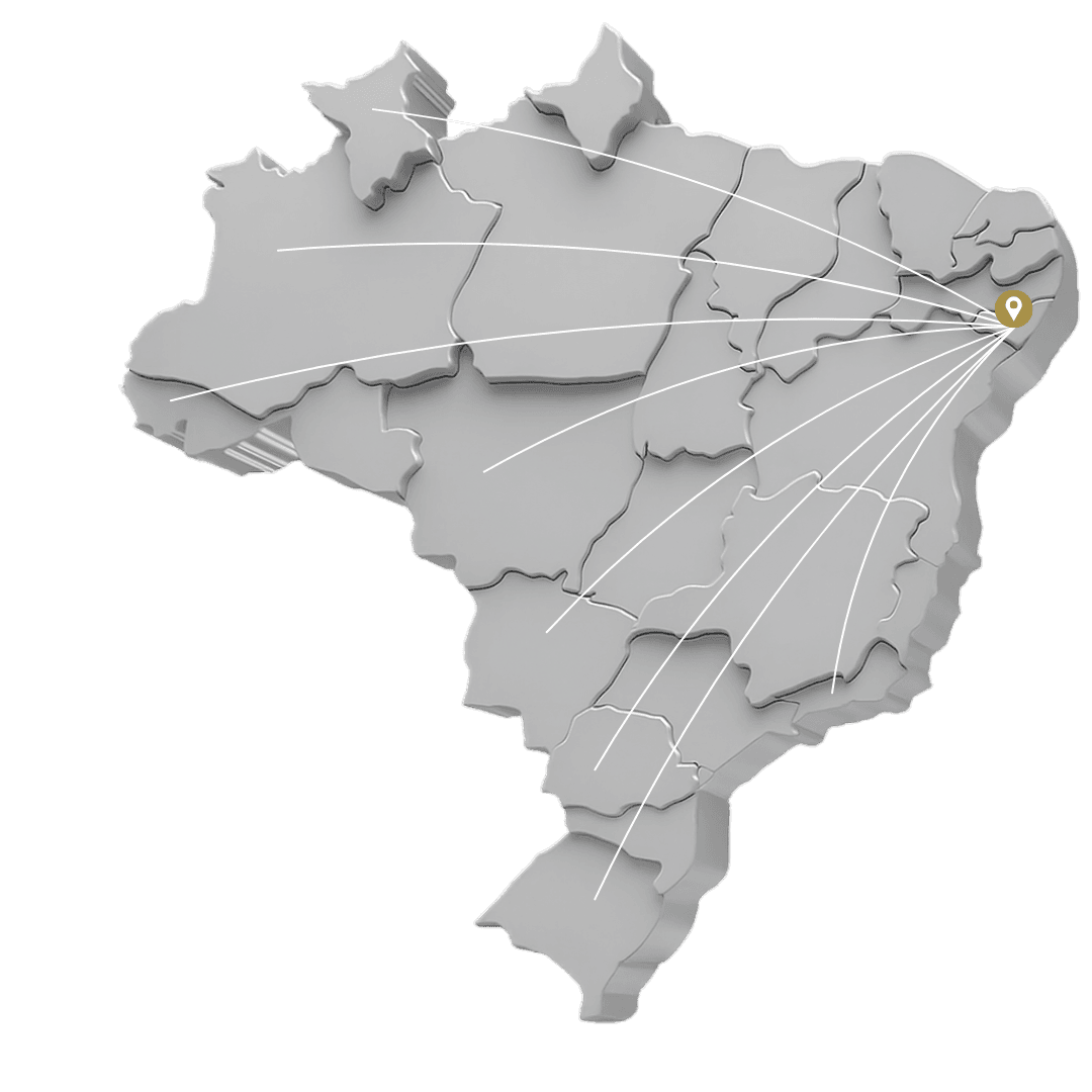 Mapa de Cobertura Nacional André Lustosa
